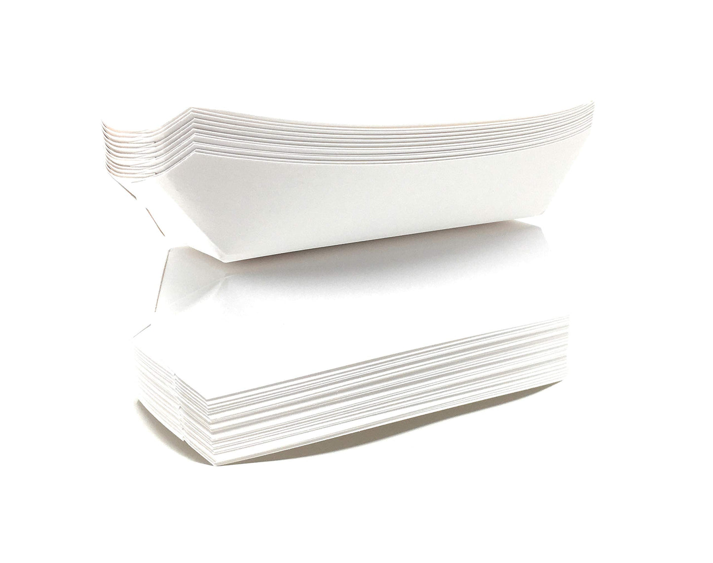 Mr Miracle 7 Inch Paper Hot Dog Tray in Red White Pattern. Disposable, Recyclable and Fully Biodegradable.