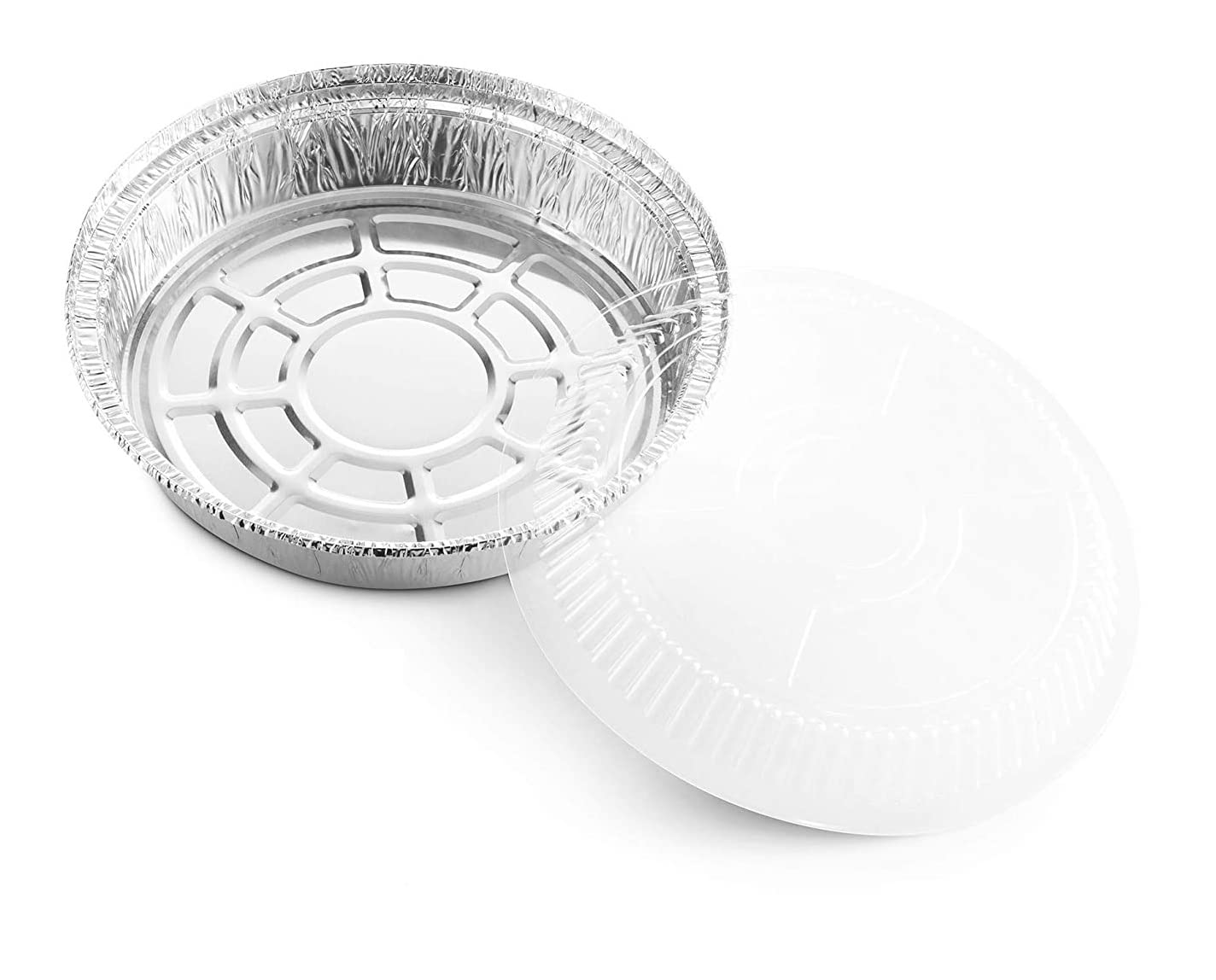 Mr Miracle Round Foil Pans with Lids