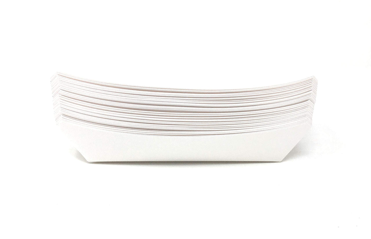 Mr Miracle 7 Inch Paper Hot Dog Tray in Red White Pattern. Disposable, Recyclable and Fully Biodegradable.