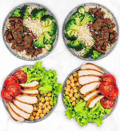 Mr Miracle Round Foil Pans with Lids