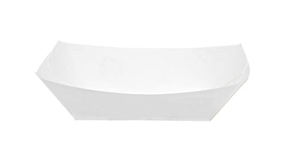 Mr Miracle Kraft Paper Food Tray. 2 Pound Size. Disposable, Recyclable and Fully Biodegradable. Made in USA