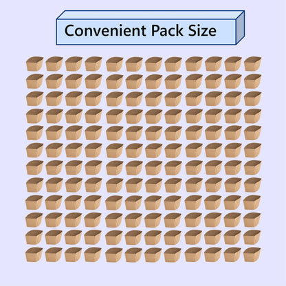 Mr Miracle Disposable Brown Coffee Sleeves - Eco-Friendly Kraft Jacket Beverage Sleeves for Paper Cups, Fits 10-20oz - Bulk Coffee Sleeves Multi Pack for Cafés & Shops