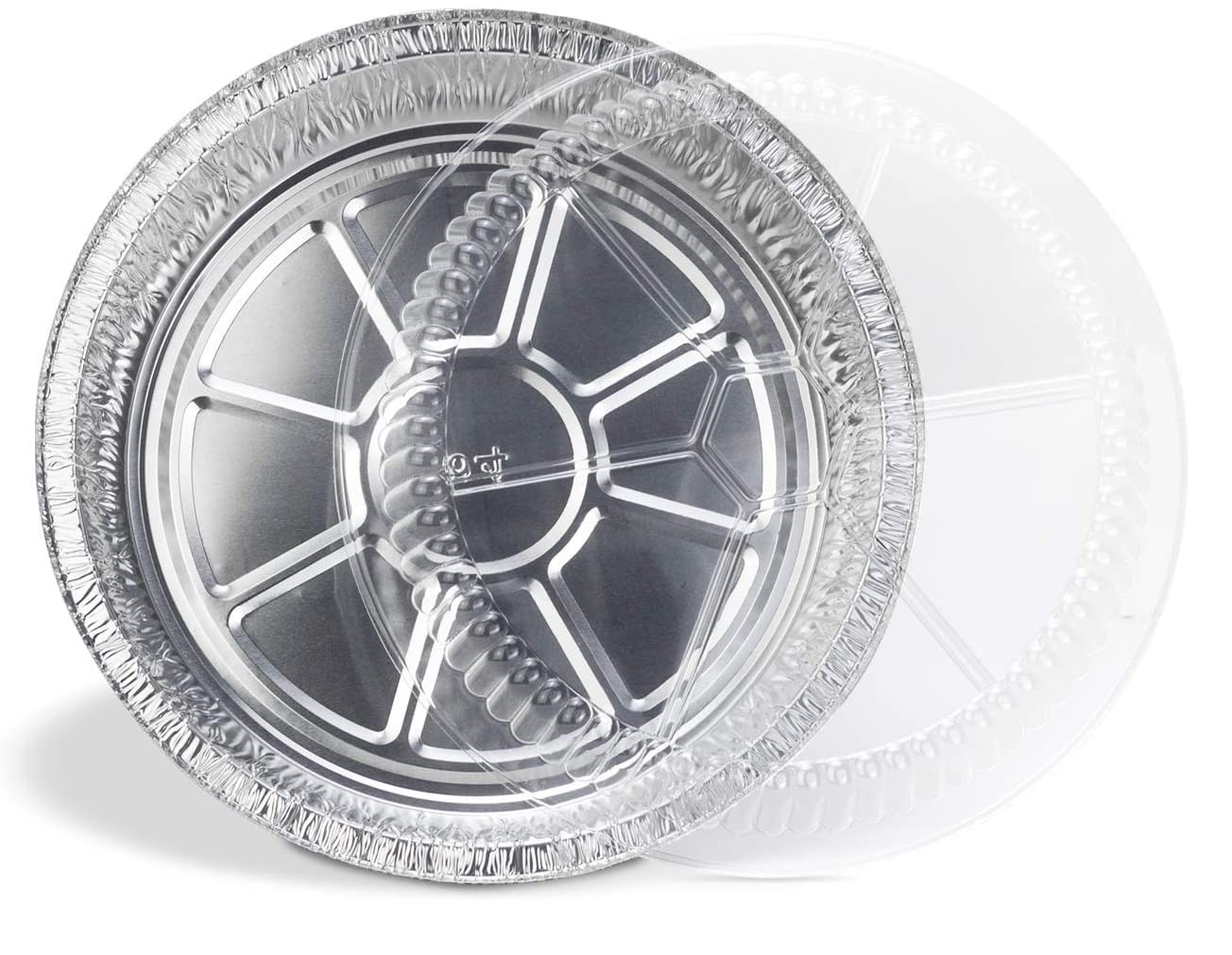Mr Miracle Round Foil Pans with Lids