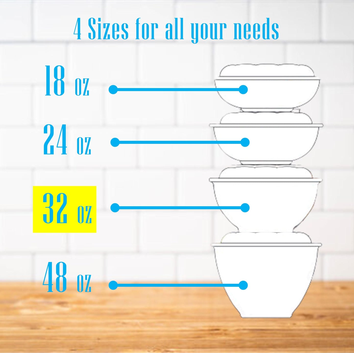 Clear Plastic Salad Bowls with Snap-On Lids(50 Pack)-Airtight Disposable Salad Containers for Lunch, Meal Prep & Parties- Ideal as Disposable Salad Bowls with Lids & Plastic Salad Bowl with Lid