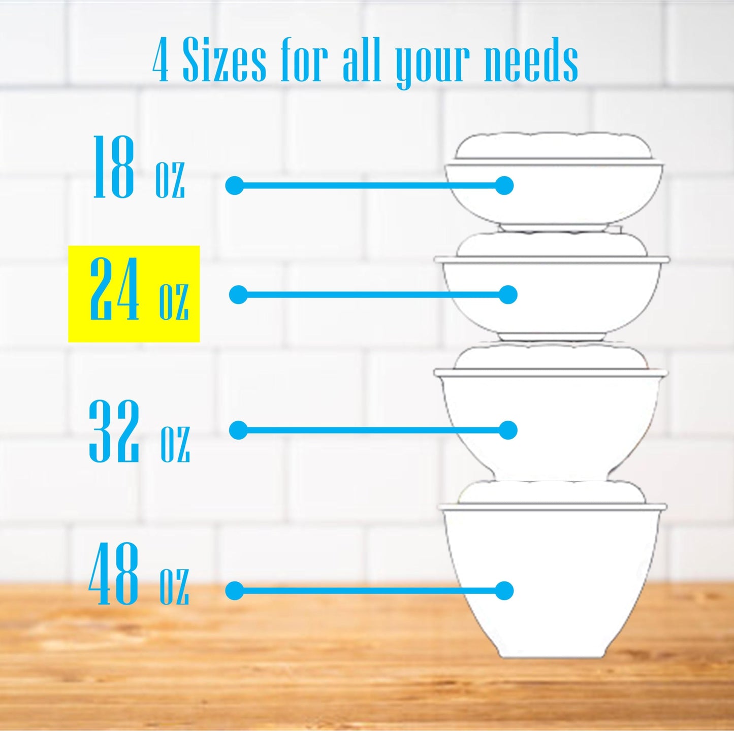 Clear Plastic Salad Bowls with Snap-On Lids(50 Pack)-Airtight Disposable Salad Containers for Lunch, Meal Prep & Parties- Ideal as Disposable Salad Bowls with Lids & Plastic Salad Bowl with Lid