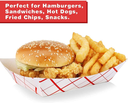 Mr Miracle Kraft Paper Food Tray. 2 Pound Size. Disposable, Recyclable and Fully Biodegradable. Made in USA