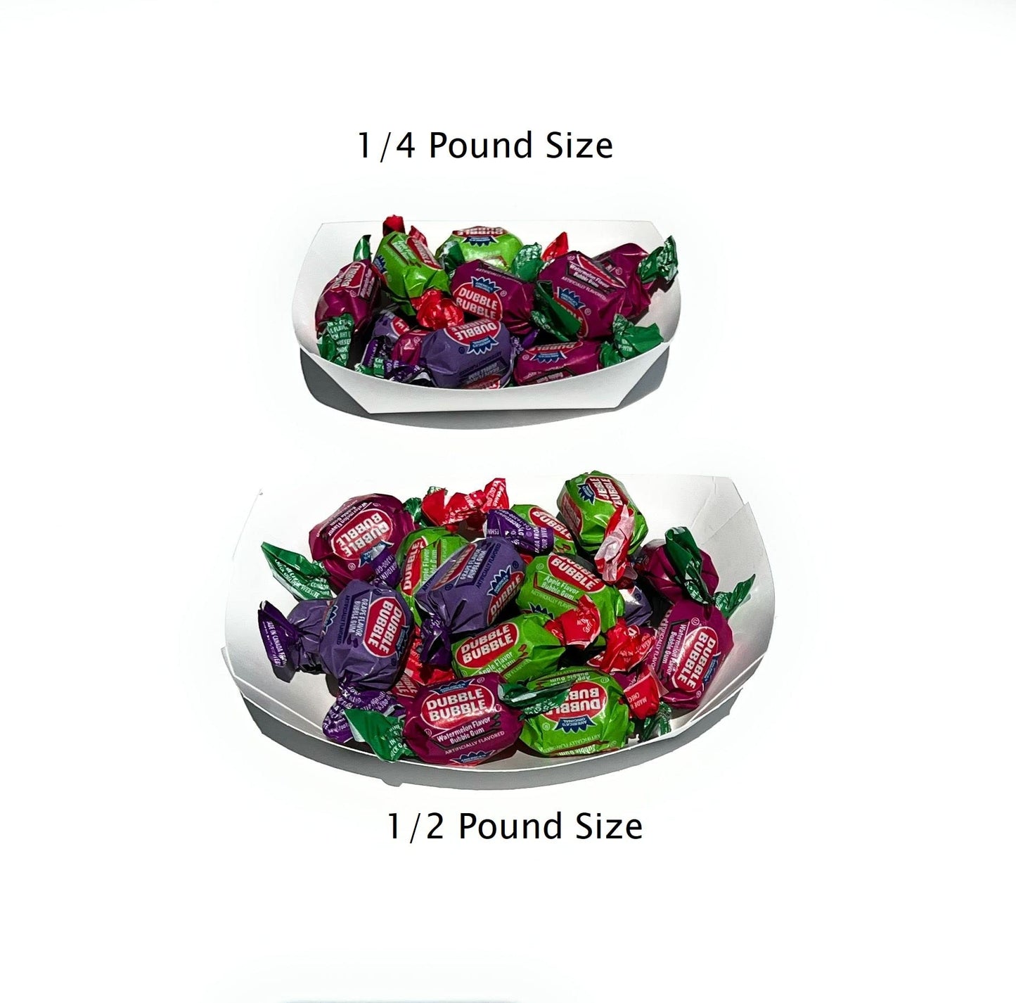 Mr Miracle Paper 1/2 Pound Food Tray. Disposable, Recyclable and Fully Biodegradable. Made in USA