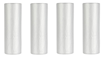 Mr Miracle Plastic Produce Bags for Food Storage - 12"x20" Clear Grocery Bag for Fruits, Vegetables, Bread - Easy Peel-Off Design, Continuous Roll, 1.75" Core, Pack of 350 Bags [1 roll]