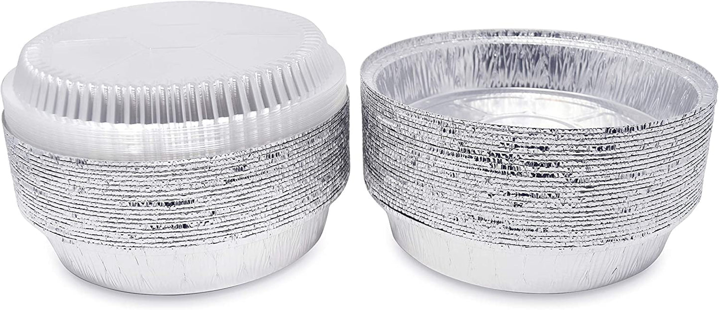 Mr Miracle Round Foil Pans with Lids