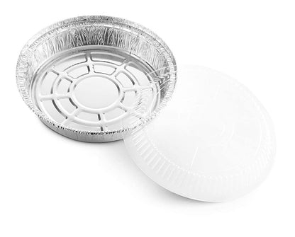 Mr Miracle Round Foil Pans with Lids