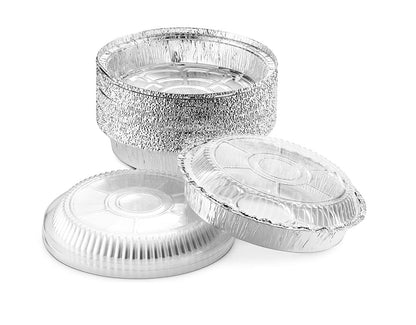 Mr Miracle Round Foil Pans with Lids